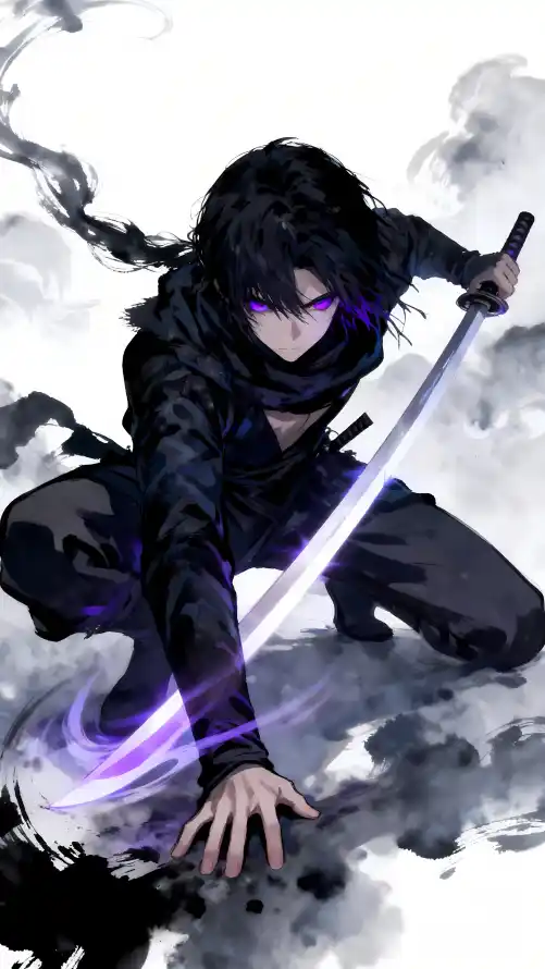 4k侠客壁纸 - 剑光 - 古风 - 战斗「哲风壁纸」