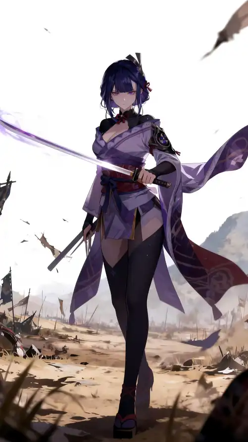 4k剑光壁纸 - 原神 - 战场 - 稻妻「哲风壁纸」