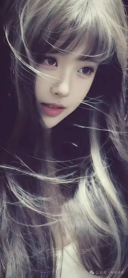 4k发丝壁纸 - 妆容 - 妖娆 - 暗色「哲风壁纸」