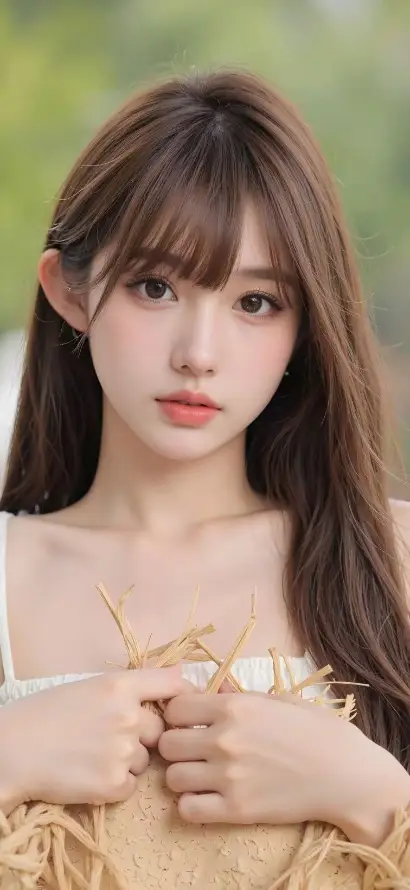 4k吊带壁纸 - 户外 - 清新 - 美女「哲风壁纸」