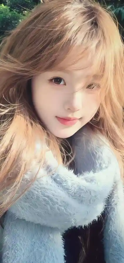 4k清新壁纸 - 甜美 - 美女 - 金发「哲风壁纸」