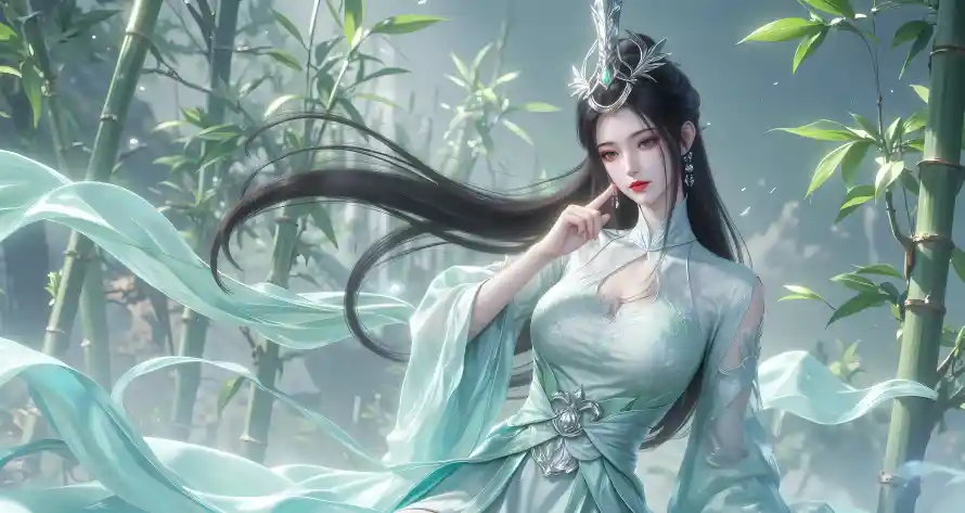 4k陆嫁嫁壁纸 - 仙侠角色 - 古风美女 - 神国之上「哲风壁纸」