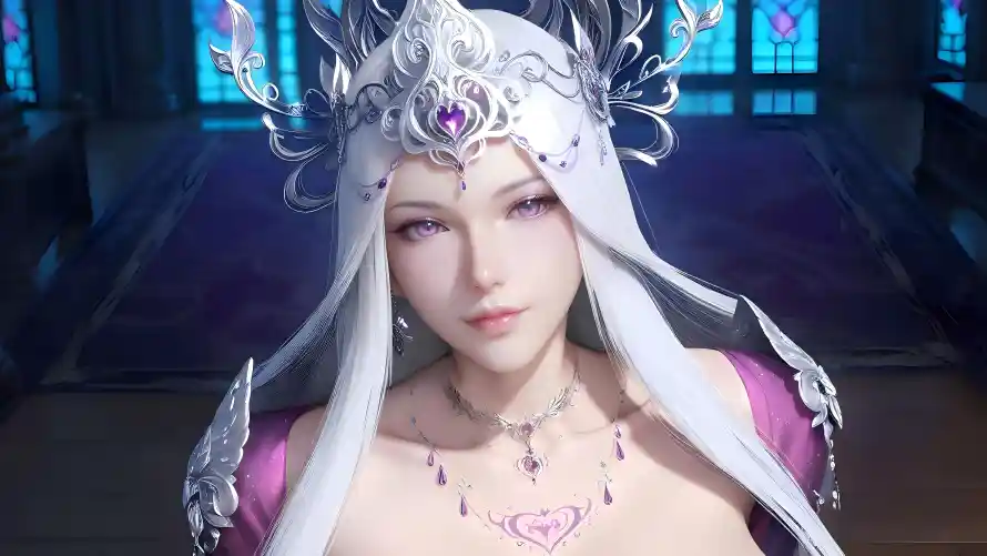 4k头饰壁纸 - 银发 - 项链 - 波塞西「哲风壁纸」 4k头饰壁纸 - 银发 - 项链 - 波塞西「哲风壁纸」