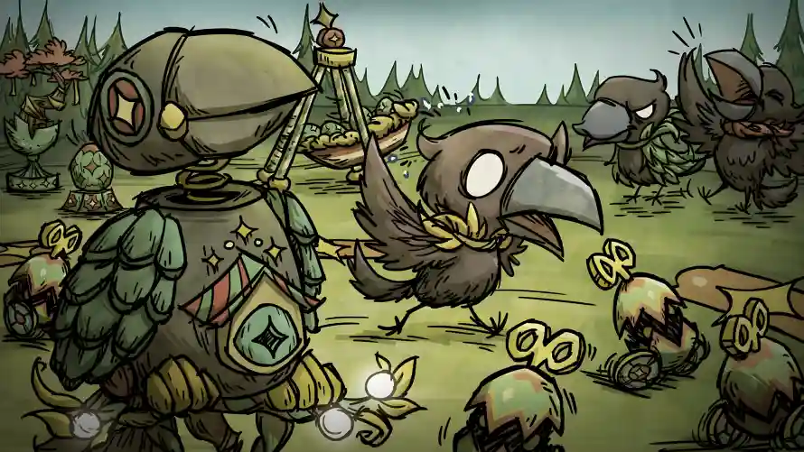 4k乌鸦壁纸 - 饥荒 - 机器人 - 游戏场景「哲风壁纸」 4k乌鸦壁纸 - 饥荒 - 机器人 - 游戏场景「哲风壁纸」