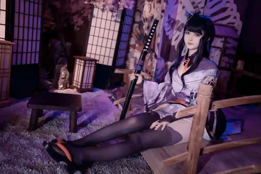 4k原神壁纸 - 和服 - 黑丝 - cos「哲风壁纸」