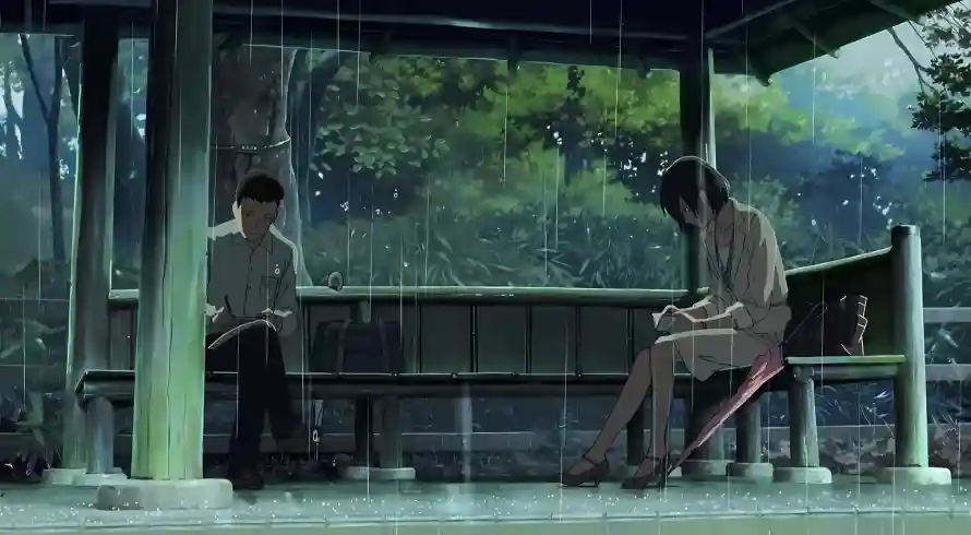 4k亭子壁纸 - 绿树 - 雨天 - 雨景「哲风壁纸」