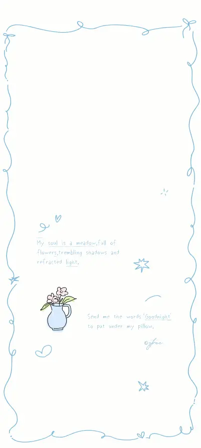 4k可爱壁纸 - 插画 - 文字 - 清新「哲风壁纸」