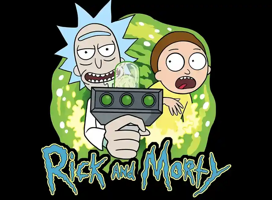4k瑞克壁纸 - 莫蒂 - 传送枪 - 瑞克和莫蒂「哲风壁纸」