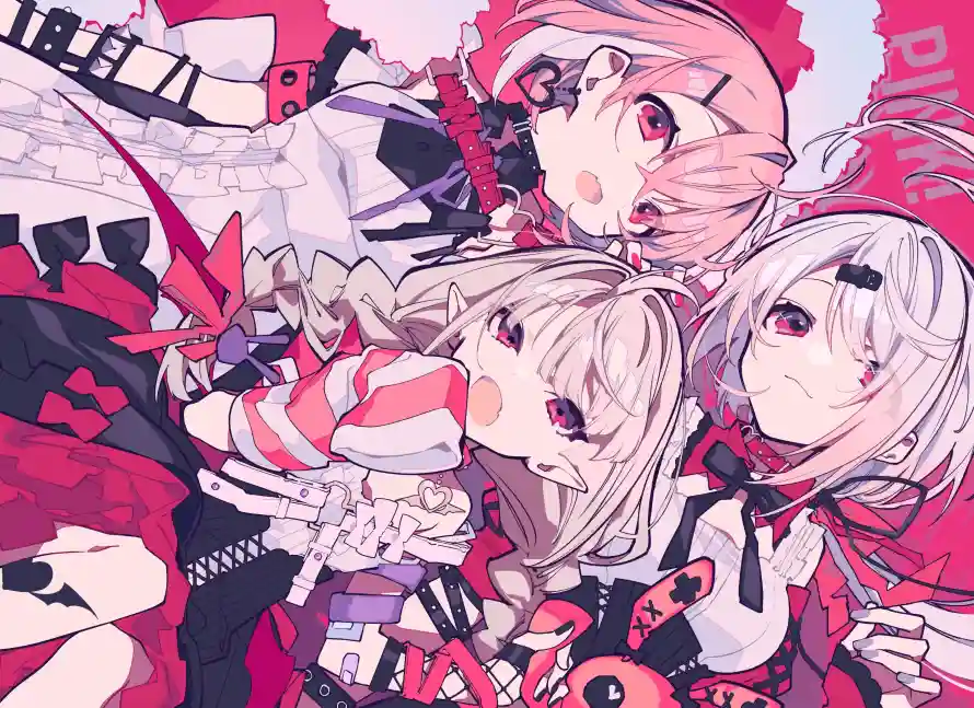 2k可爱壁纸-二次元和粉系-服饰精致壁纸分享「哲风壁纸」