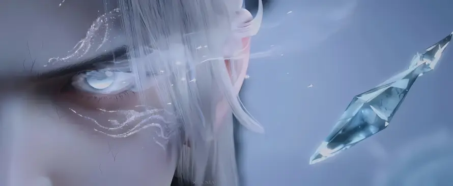 4k斗气壁纸 - 白发 - 萧炎 - 斗破苍穹「哲风壁纸」