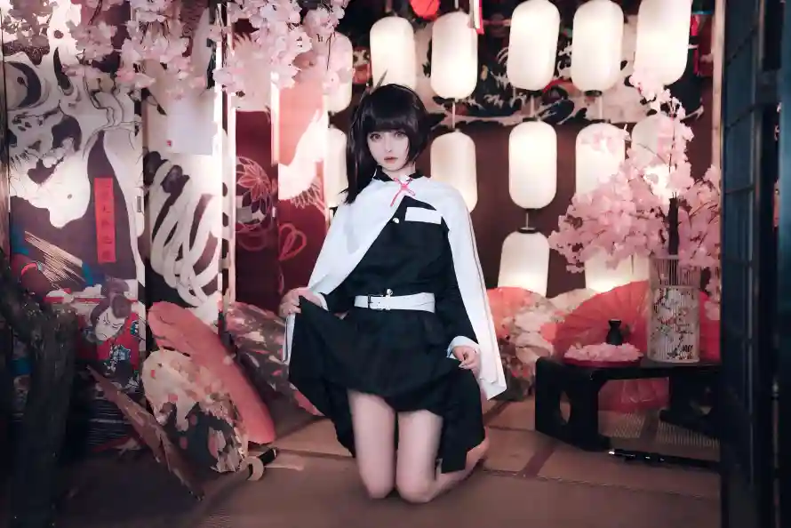 4k樱花壁纸 - 灯笼 - cos - 香奈乎「哲风壁纸」