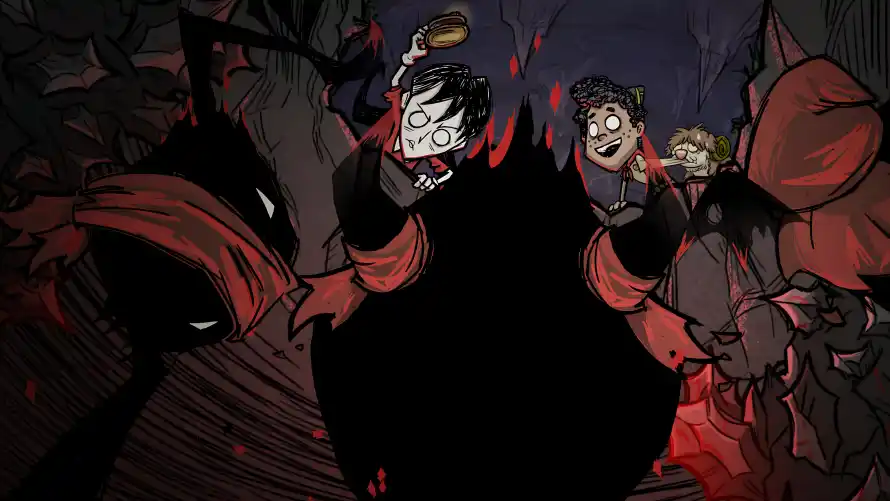 4k洞穴壁纸 - 饥荒 - 洞穴探险 - 游戏场景「哲风壁纸」