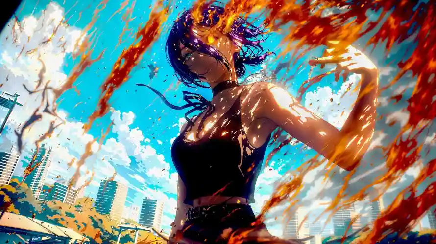 4k城市壁纸 - 火焰 - 蓝天 - 雷瑟「哲风壁纸」 4k城市壁纸 - 火焰 - 蓝天 - 雷瑟「哲风壁纸」