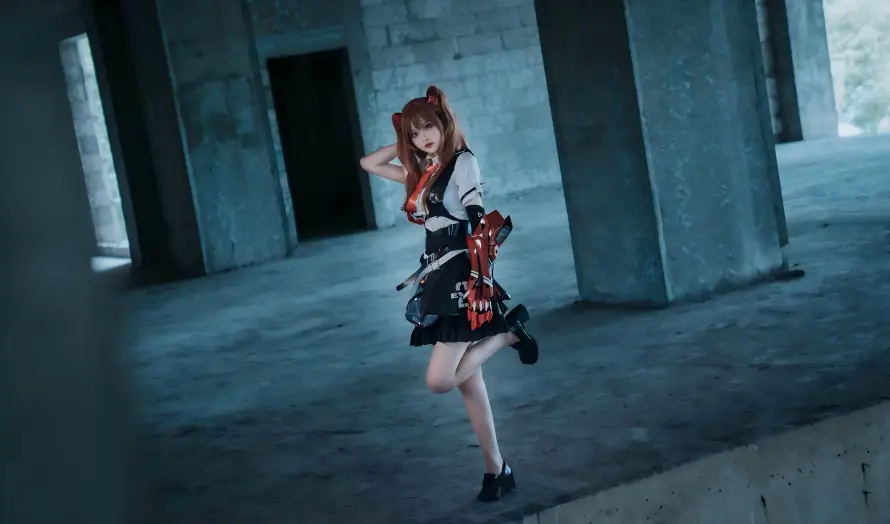 4k短裙壁纸 - 红衣 - cos - 明月香「哲风壁纸」