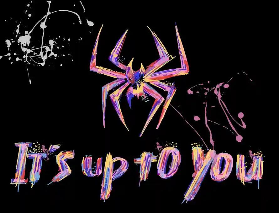 4k涂鸦壁纸 - 炫彩 - 蜘蛛 - 艺术字「哲风壁纸」 4k涂鸦壁纸 - 炫彩 - 蜘蛛 - 艺术字「哲风壁纸」