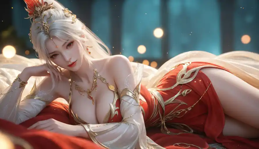 4k古风壁纸 - 国漫 - 红衣 - 美女「哲风壁纸」 4k古风壁纸 - 国漫 - 红衣 - 美女「哲风壁纸」