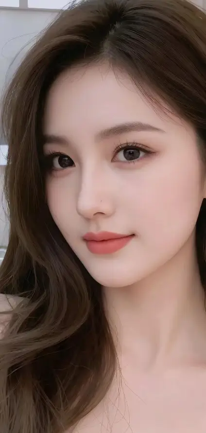 4k头像壁纸 - 时尚 - 红唇 - 美女「哲风壁纸」