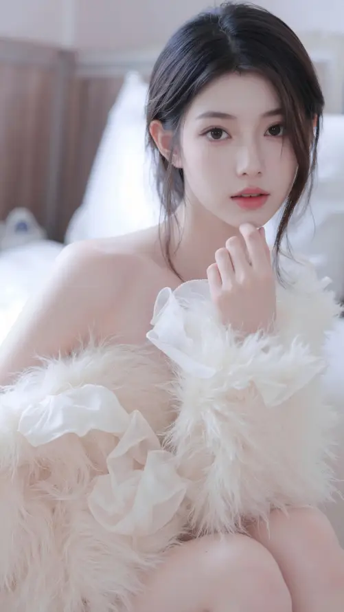 4k卧室壁纸 - 性感 - 毛绒 - 清纯「哲风壁纸」