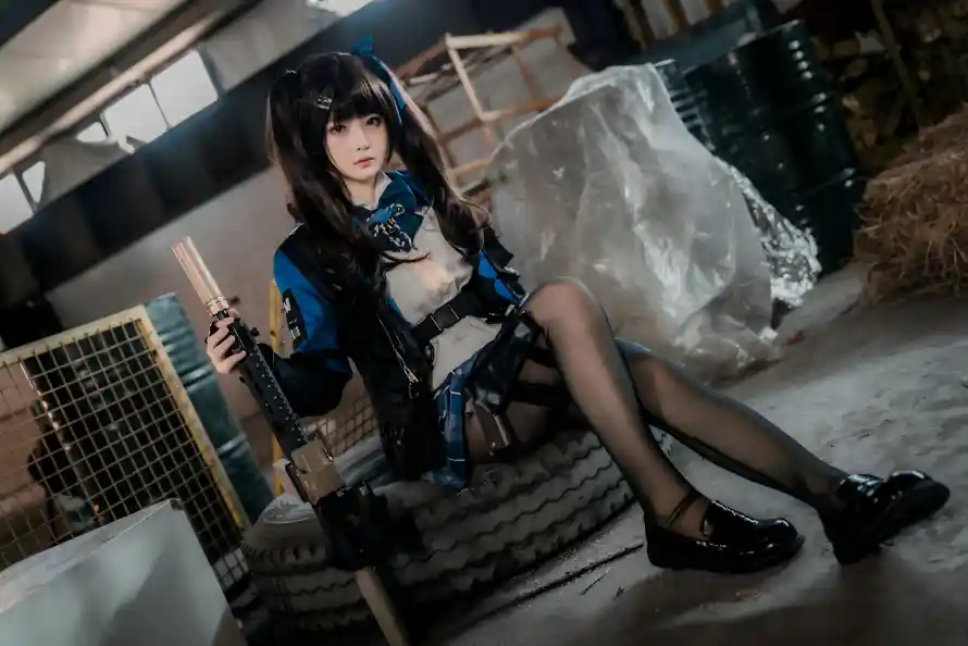 4k仓库壁纸 - 黑丝 - cos - 关小雨「哲风壁纸」