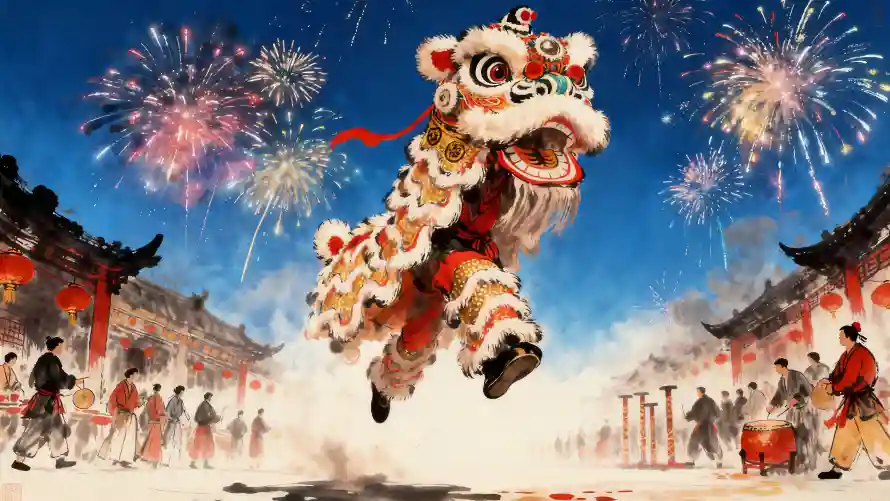 4k过年壁纸 - 年关 - 热门壁纸 - wallpaper「哲风壁纸」