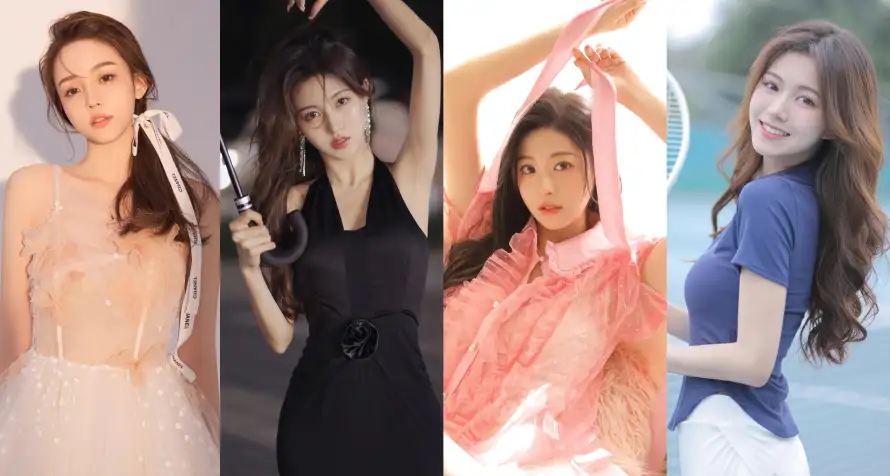 4k礼服壁纸 - 纱裙 - 美女 - 长发「哲风壁纸」