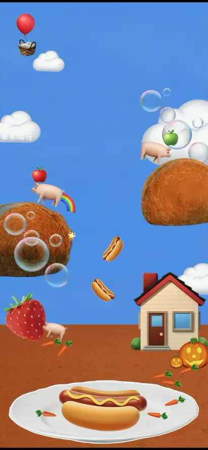 4k卡通壁纸 - 手绘 - 抽象 - 童趣「哲风壁纸」