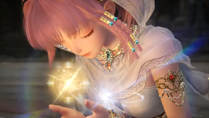 4k暖暖壁纸 - 白衣 - 粉发 - 饰品「哲风壁纸」 4k暖暖壁纸 - 白衣 - 粉发 - 饰品「哲风壁纸」