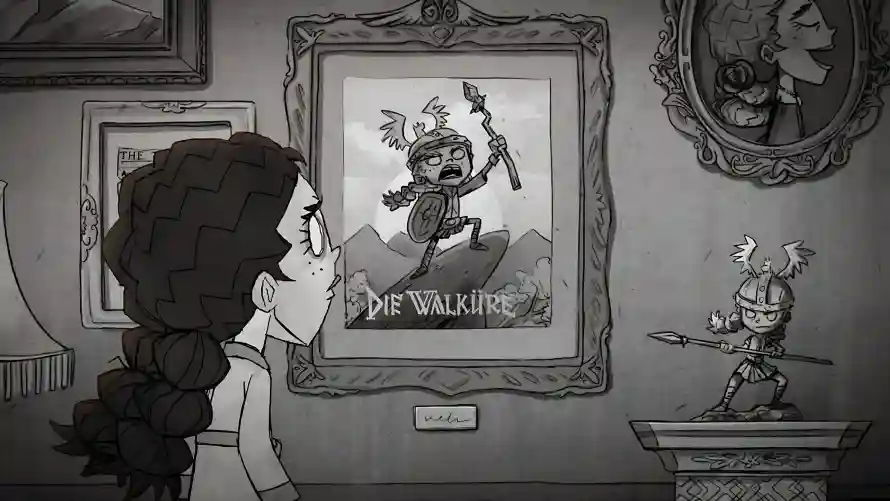 4k雕像壁纸 - 饥荒 - 女武神 - 室内画像「哲风壁纸」 4k雕像壁纸 - 饥荒 - 女武神 - 室内画像「哲风壁纸」