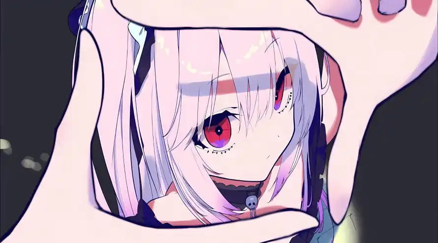 4k红瞳壁纸 - 二次元 - 热门壁纸 - wallpaper「哲风壁纸」