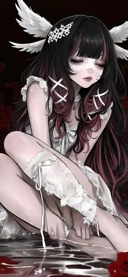 4k绷带壁纸 - 天使 - 洛丽塔 - wallpaper「哲风壁纸」