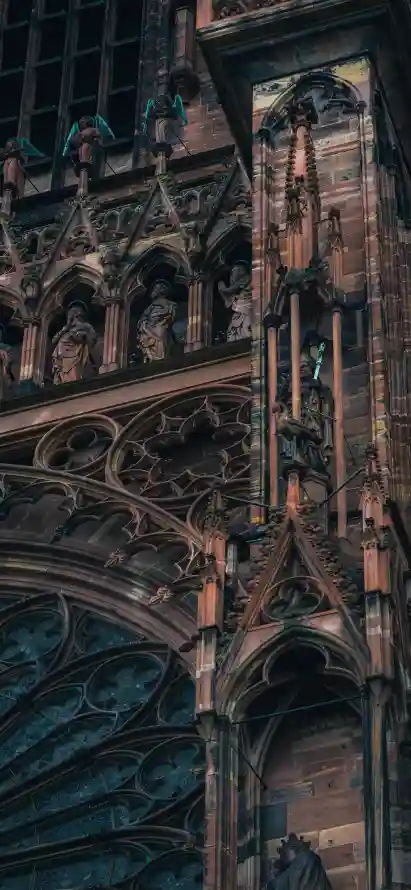 4k壁纸壁纸 - 教堂 - 雕刻 - 风景「哲风壁纸」
