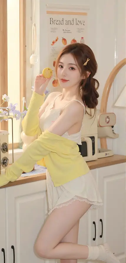 4k居家壁纸 - 甜美 - 美女 - Ios「哲风壁纸」