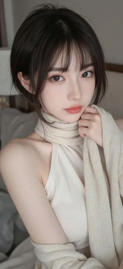 4k居家壁纸 - 温柔 - 白衣 - 美女「哲风壁纸」