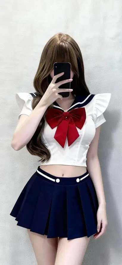 4k短裙壁纸 - 美女 - 自拍 - Ios「哲风壁纸」