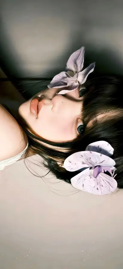 4k女性壁纸 - 柔和 - 灰调 - 美女「哲风壁纸」