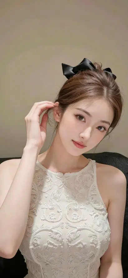 4k优雅壁纸 - 室内 - 美女 - Ios「哲风壁纸」