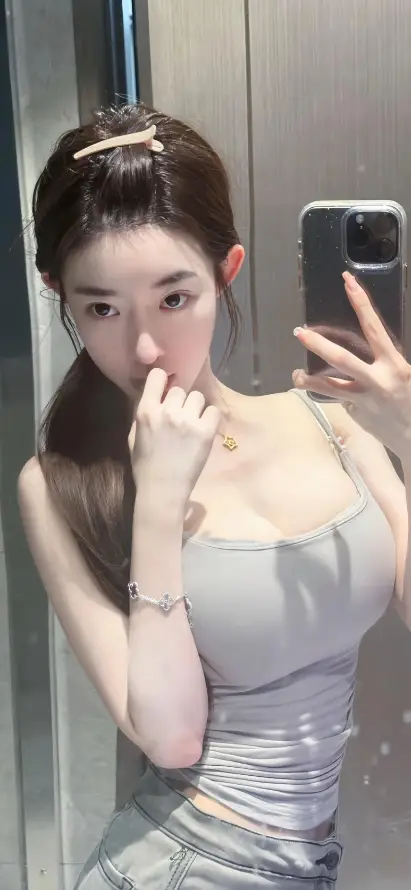 4k室内壁纸 - 美女 - 自拍 - Ios「哲风壁纸」