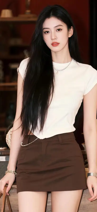 4k时尚壁纸 - 美女 - 长发 - Ios「哲风壁纸」