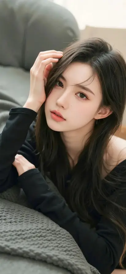 4k家居壁纸 - 美女 - 长发 - Ios「哲风壁纸」