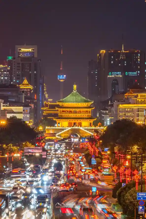 4k城市壁纸 - 夜晚 - 夜景 - 建筑「哲风壁纸」