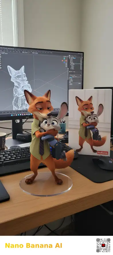 4k手办壁纸 - 电脑 - 办公桌 - 迪士尼「哲风壁纸」