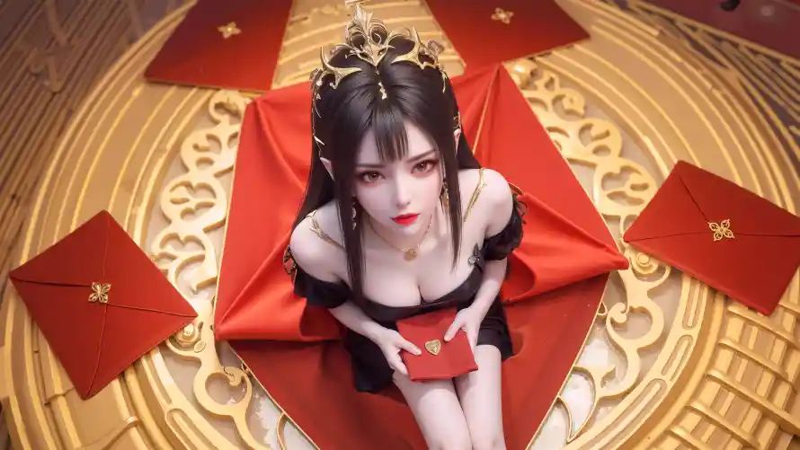 4k坐姿壁纸 - 斗破 - 红包 - 红衣「哲风壁纸」 4k坐姿壁纸 - 斗破 - 红包 - 红衣「哲风壁纸」