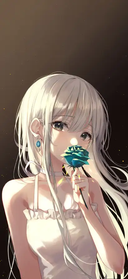 4k唯美壁纸 - 少女 - 插画 - 清新「哲风壁纸」