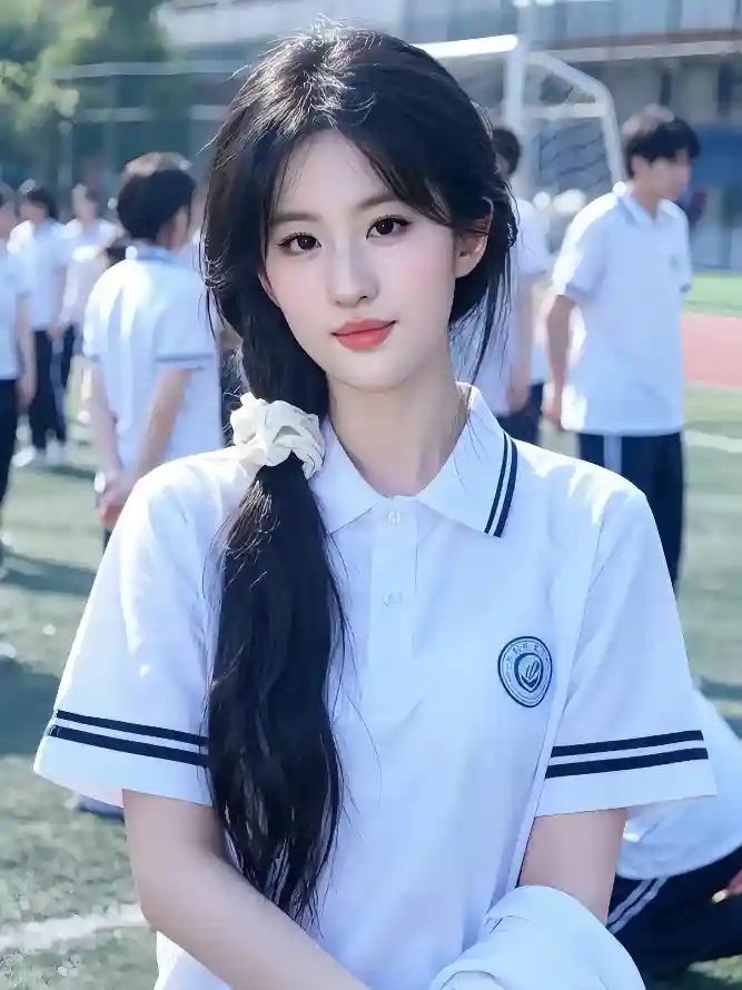 4k人物壁纸 - 学生 - 操场 - 校园「哲风壁纸」