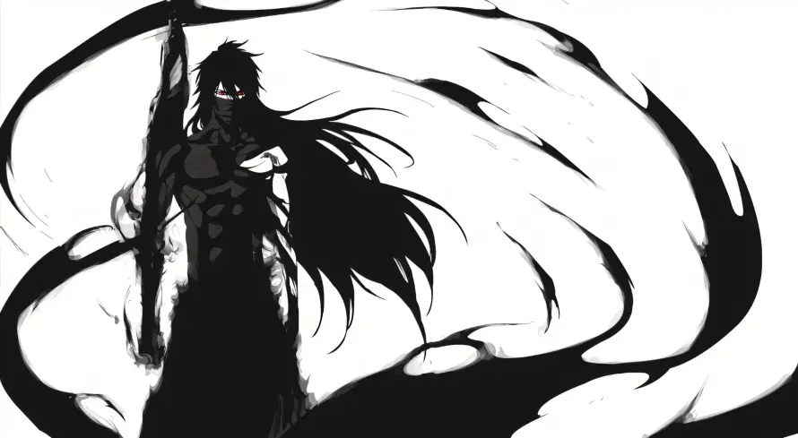 4k卍解壁纸 - 灵压 - 虚白 - 长发「哲风壁纸」 4k卍解壁纸 - 灵压 - 虚白 - 长发「哲风壁纸」