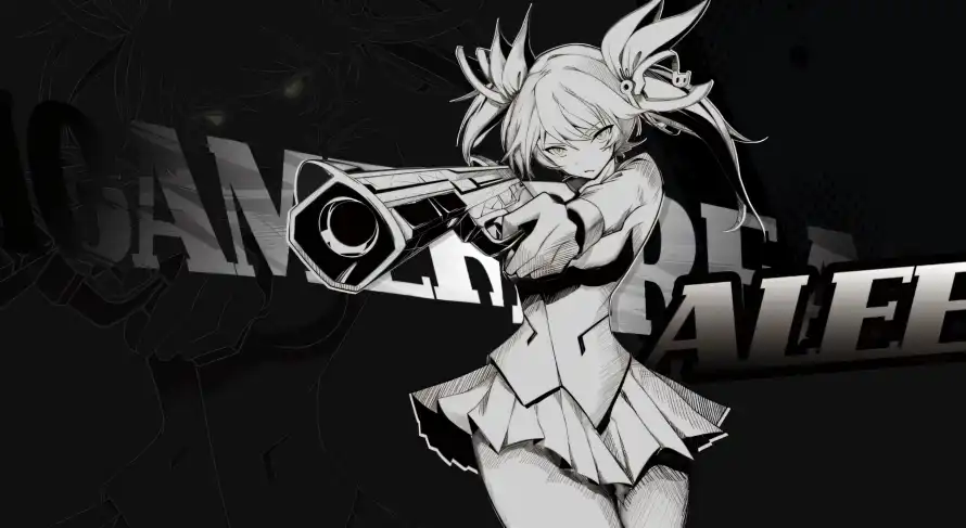 4k枪娘壁纸 - 短裙 - 黑白 - 双马尾「哲风壁纸」 4k枪娘壁纸 - 短裙 - 黑白 - 双马尾「哲风壁纸」