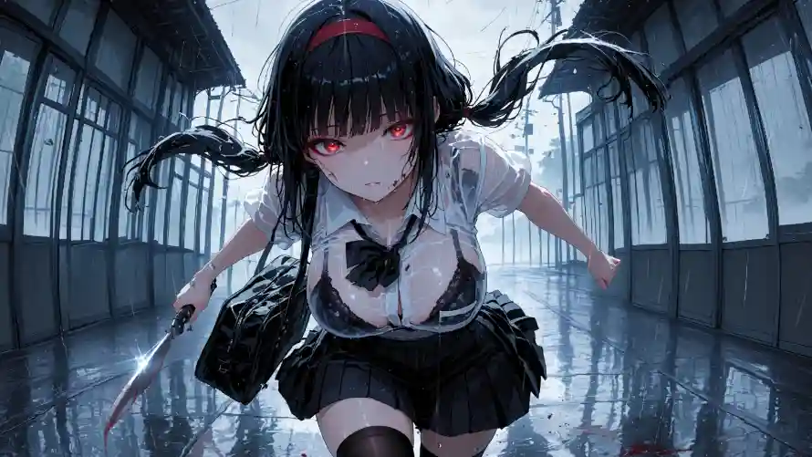 4k动漫壁纸 - 匕首 - 少女 - 暗黑「哲风壁纸」 4k动漫壁纸 - 匕首 - 少女 - 暗黑「哲风壁纸」