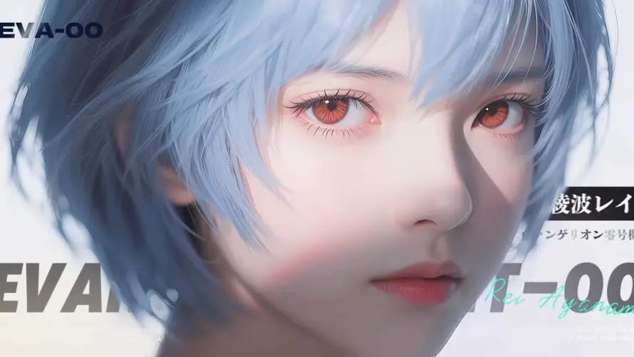 4k动漫壁纸 - 红瞳 - 蓝发 - eva「哲风壁纸」 4k动漫壁纸 - 红瞳 - 蓝发 - eva「哲风壁纸」