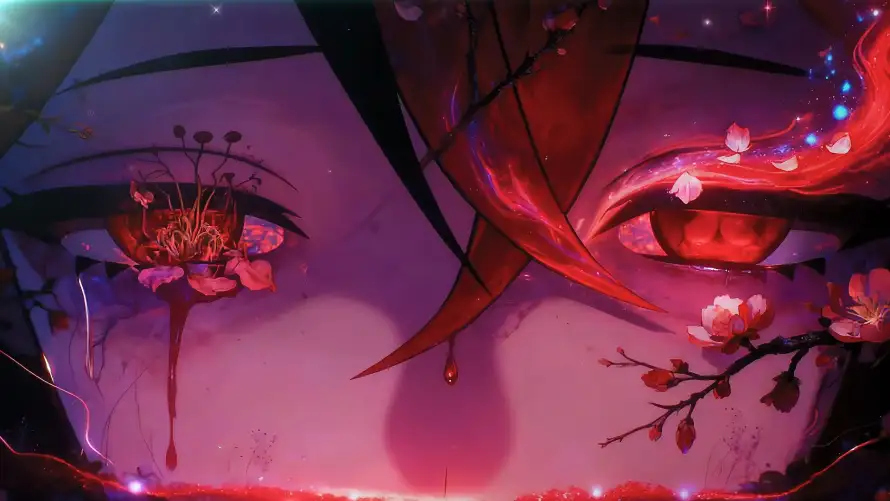 4k动漫壁纸 - 梅花 - 红温 - 红眼「哲风壁纸」 4k动漫壁纸 - 梅花 - 红温 - 红眼「哲风壁纸」