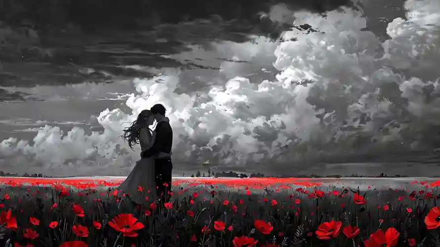 4k天空壁纸 - 情侣 - 接吻 - 浪漫「哲风壁纸」 4k天空壁纸 - 情侣 - 接吻 - 浪漫「哲风壁纸」